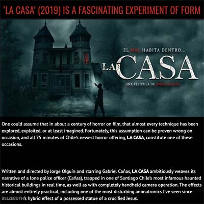  ‘LA CASA’ (2019) IS A FASCINATING EXPERIMENT OF FORM